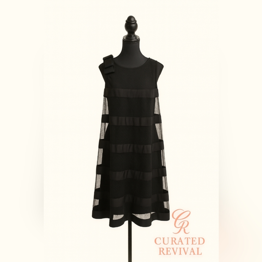 Elegant Black Sleeveless Dress